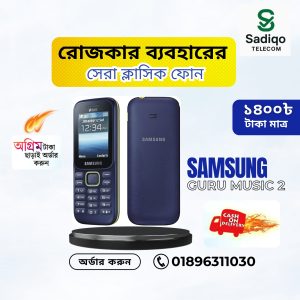 Samsung Guru Music 2 Feature Phone (Refurbished)